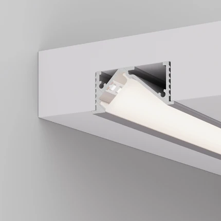 Профиль для лент c боковым свечением SL-BEVEL-W32-F-2000 ANOD Arlight 063940