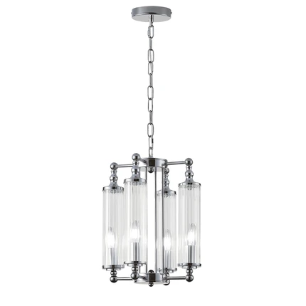 Подвесная люстра Crystal Lux TOMAS TOMAS SP4 CHROME
