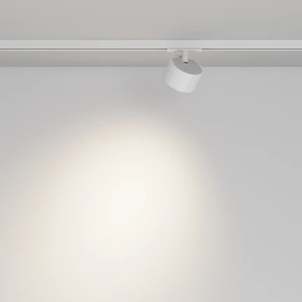 Трековый светильник Maytoni GLARE TR225-1-GX53-W