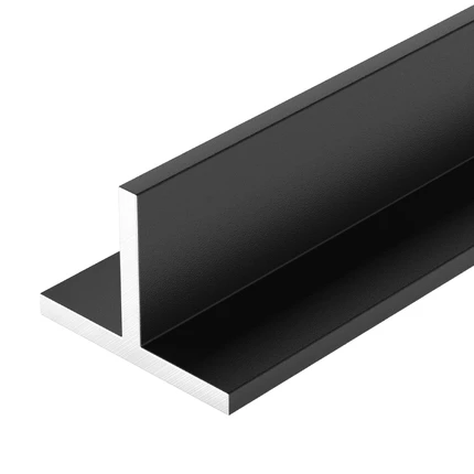 Профиль несветовой декоративный Т-образный TECH-2015-3000 BLACK Arlight 063467