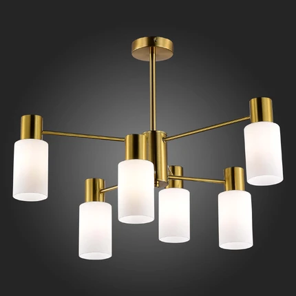 Люстра на штанге Evoluce GESSI SLE1139-302-06