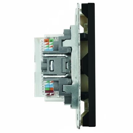 Розетка интернет RJ-45 Stekker ЭМИЛИ 49848