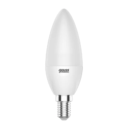 Светодиодная лампа Gauss Свеча 6W 470Lm 6500K E14 33136