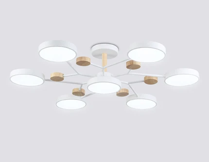 Потолочная люстра Ambrella light WOOD FL4864
