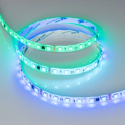 Светодиодная лента 24V RGB 14W/m 5m Arlight 039607(1)