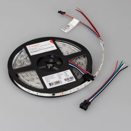 Светодиодная лента 24V RGB 14W/m 5m Arlight 039607(1)