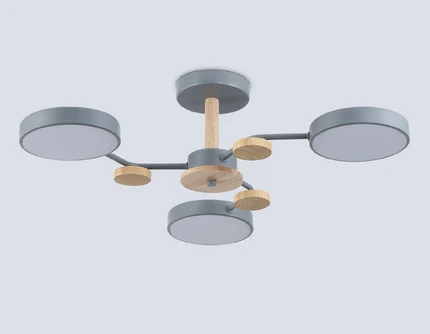 Потолочная люстра Ambrella light WOOD FL4856
