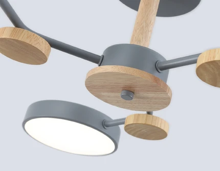 Потолочная люстра Ambrella light WOOD FL4856