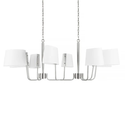 Подвесная люстра Loft It HILTON 10527/8 Nickel