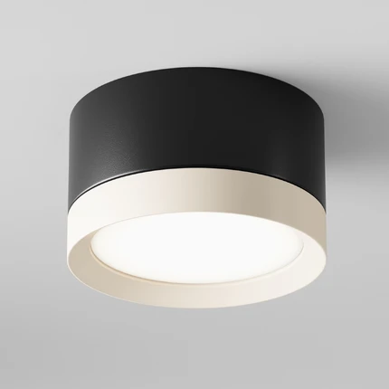 Точечный накладной светильник Maytoni HOOP C086CL-GX53-SRD-BW