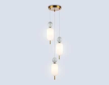Подвесная люстра Ambrella light CERAMO MODERN LH53102