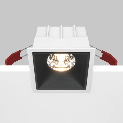 Встраиваемый светильник Maytoni ALFA LED DL043-01-15W3K-D-SQ-WB