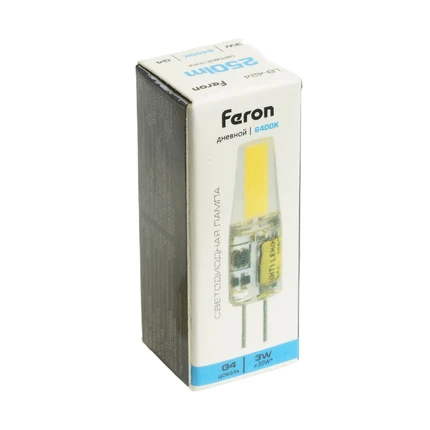 Светодиодная лампа LB-424 Feron Капсульная 3W 250Lm 6400К G4 51172