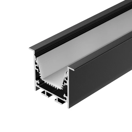 Профиль для лент LINIA45-F-TRAY-3000 BLACK Arlight 062242
