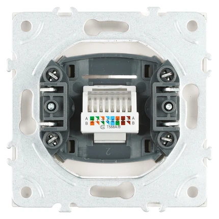 Розетка интернет RJ-45 Stekker ЭМИЛИ 49873