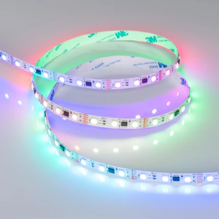 Светодиодная лента 12V RGB 14W/m 5m Arlight 041914(1)