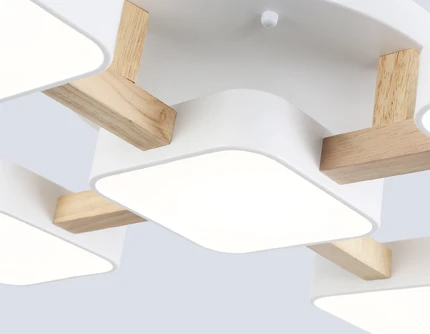 Потолочная люстра Ambrella light WOOD FL4881