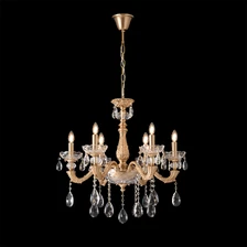 Фото подвесные люстры ELIZABETH SP6 BRASS