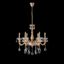 Фото подвесные люстры ELIZABETH SP6 BRASS