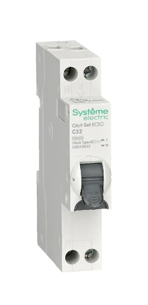 Выключатель автоматический дифференциального тока Systeme Electric CITY9 SET C9D33632
