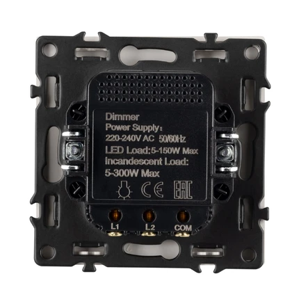Светорегулятор поворотный SWT-NOBE-DLR-SFPL-BK Arlight NOBE 054325(1)