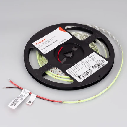 Светодиодная лента 24V Зелёный 10,5W/m 5м Arlight 032174(3)