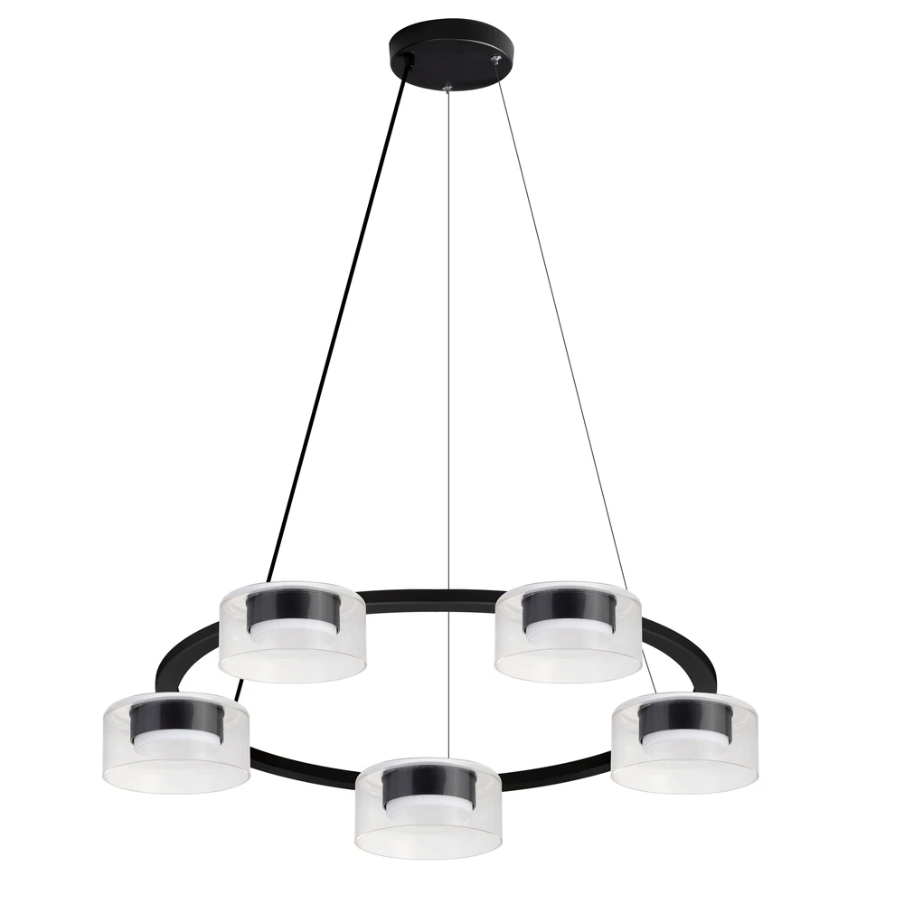 Подвесные люстры ARTE LAMP A8042SP-5BK