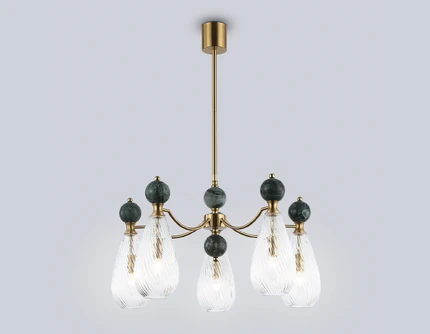 Люстра на штанге Ambrella light CERAMO MODERN LH53292