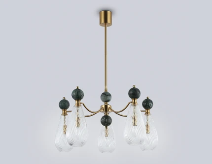 Люстра на штанге Ambrella light CERAMO MODERN LH53292