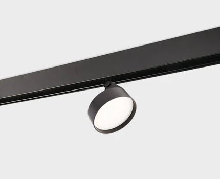 Магнитный трековый светильник Italline ATOM IT012-5028 black 3000K