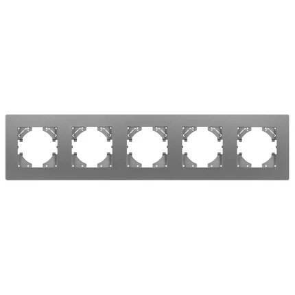 Рамка на 5 постов FRM-PERIO-PL-5-GR Arlight 049764