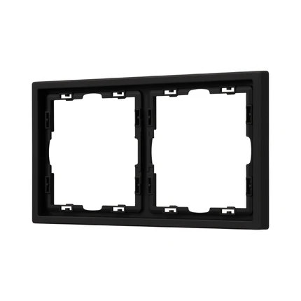 Рамка на 2 поста FRM-SFPL-2-BK Arlight 054216(1)