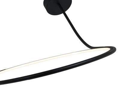 Подвесная люстра Italline IT013-6025 black 3000K