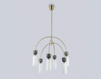 Люстра на штанге Ambrella light CERAMO MODERN LH53333
