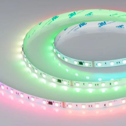 Светодиодная лента 24V RGB 14W/m 5m Arlight 054825