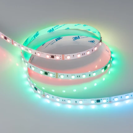 Светодиодная лента 24V RGB 14W/m 5m Arlight 054825