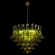 Фото подвесные люстры 10600/800 Green red