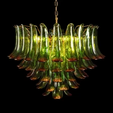 Фото подвесные люстры 10600/800 Green red