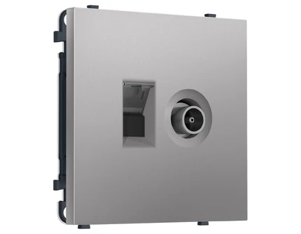 Розетка интернет RJ-45 + TV Ambrella Volt SIGMA MS512510