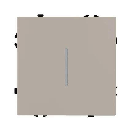 Выключатель кнопочный с подсветкой LED SWT-NOBE-MKR1-SFPL-L-CA Arlight 061783