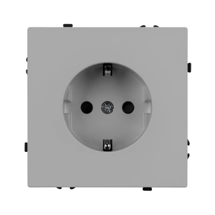 Розетка с/з со шторками SCT-MEU-SFPL-IS Arlight NOBE 059453(1)