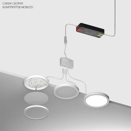 Мебельный светильник Lightstar MOBILED 036540-4