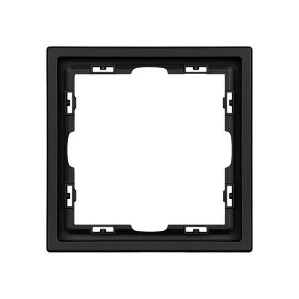 Рамка на 1 пост NOBE FRM-SFPL-1-BK Arlight 054212(1)