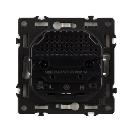 Розетка с/з со шторками + USB NOBE SCT-MUAA-SFPL-WH Arlight 054288(1)