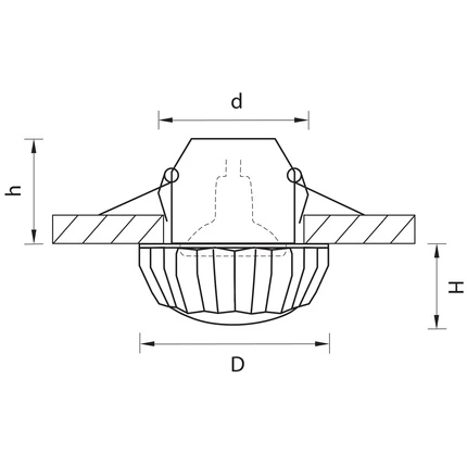 Точечный встраиваемый светильник Lightstar MODO 006870