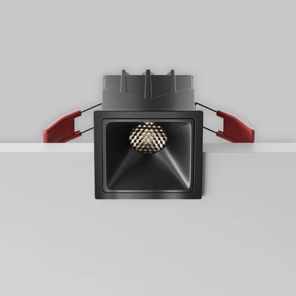 Встраиваемый светильник Maytoni ALFA LED DL043-01-10W4K-SQ-B-1