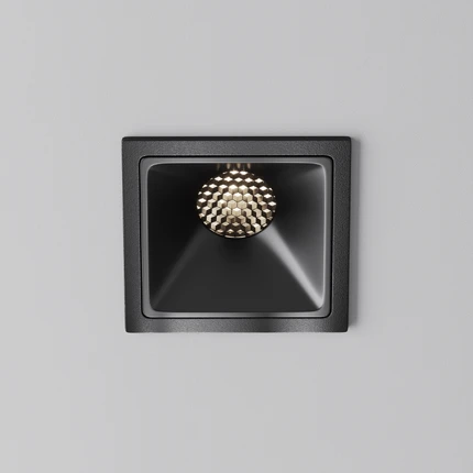 Встраиваемый светильник Maytoni ALFA LED DL043-01-10W4K-SQ-B-1