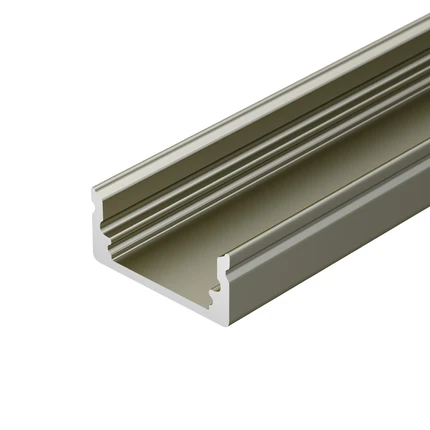 Профиль для лент LINE-1708-2000 ANOD OLIVE GREY Arlight 038439