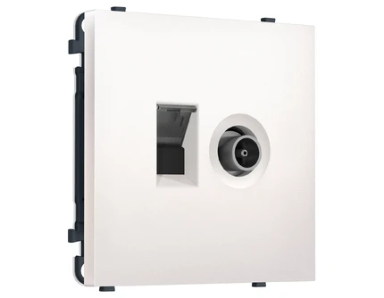 Розетка интернет RJ-45 + TV Ambrella Volt SIGMA MS212510