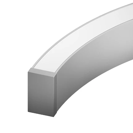 Комплект заглушек для LINE-3560-BENT-SIDE серебристых глухих (2шт) Arlight 062981